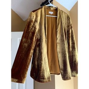 Gorgeous Gold Blazer from LOFT XL